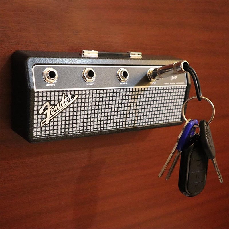 Musical Jack Rack Key Holder-Guitarist's Key Organizer