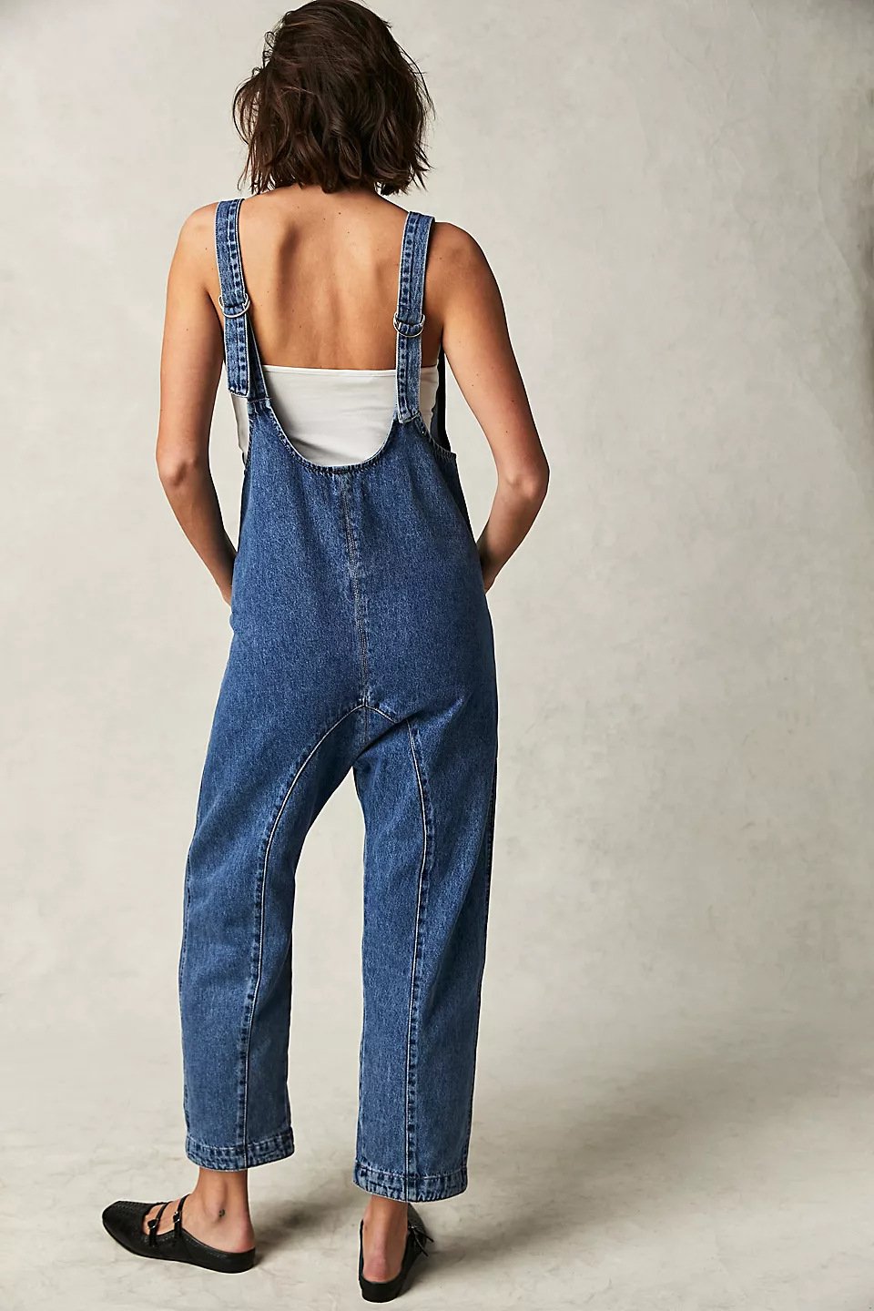 🔥Denim Jumpsuit With Pockets