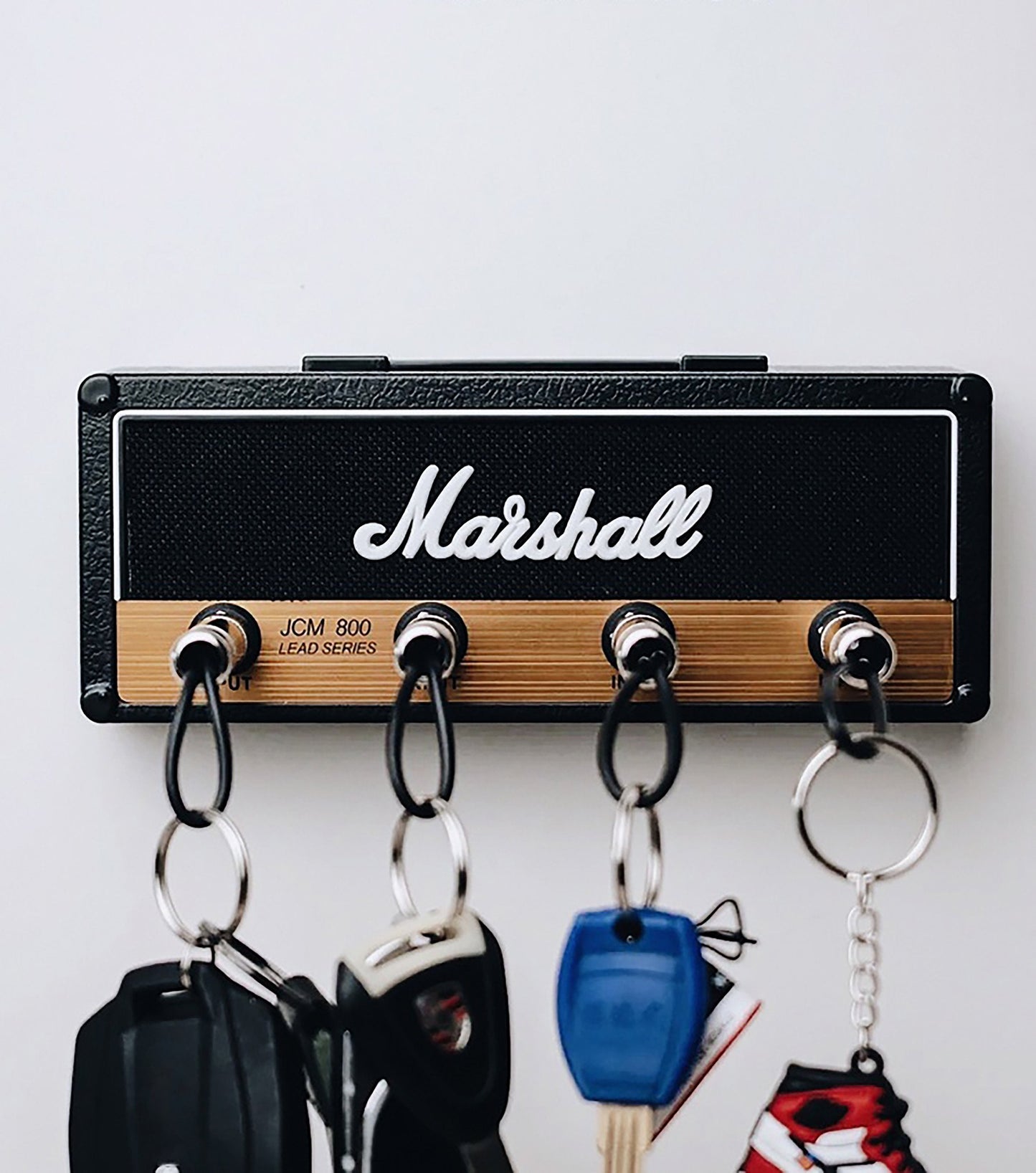 Musical Jack Rack Key Holder-Guitarist's Key Organizer