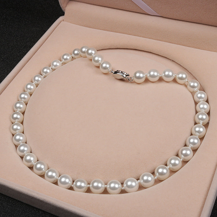 🔥Limited Time Promotion🔥Temperament deep sea shell pearl necklace