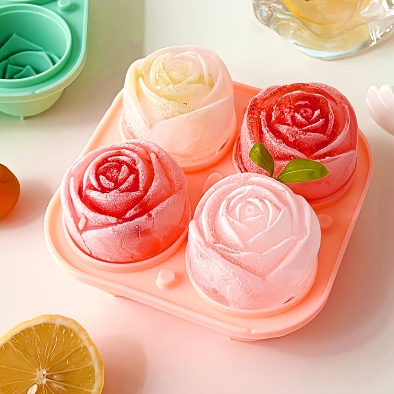 👍 Buy 2 Get 1 Free - Rose Shaped Ice Mold 🌹🧊