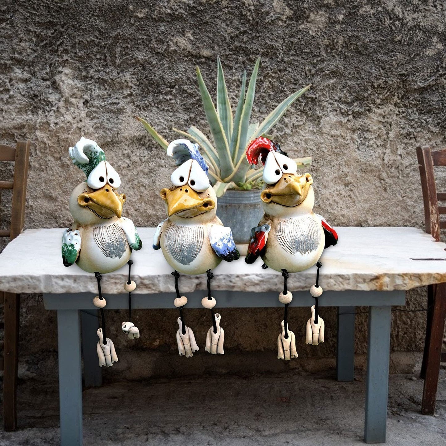 🔥Summer Day Pro 49% OFF🔥Funny 3 Resin Chickens-Garden Patio Decoration