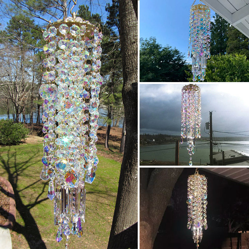 ✨Aurora Crystal Wind Chimes