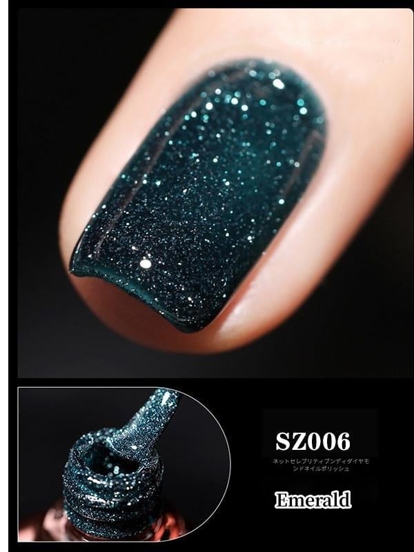 👍2024 New Arrival💥High Density Glitter Nail Gel Polish