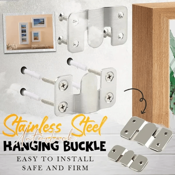 🔥Best Selling $19.99🔥Stainless Steel Interlock Hanging Buckle