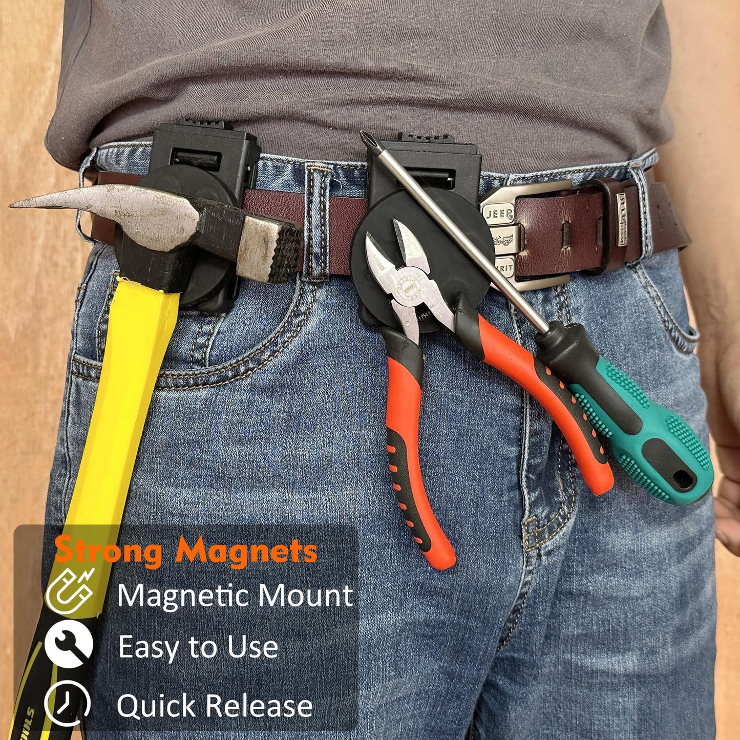 Belt Clip Heavy Duty Magnetic Tool Holder