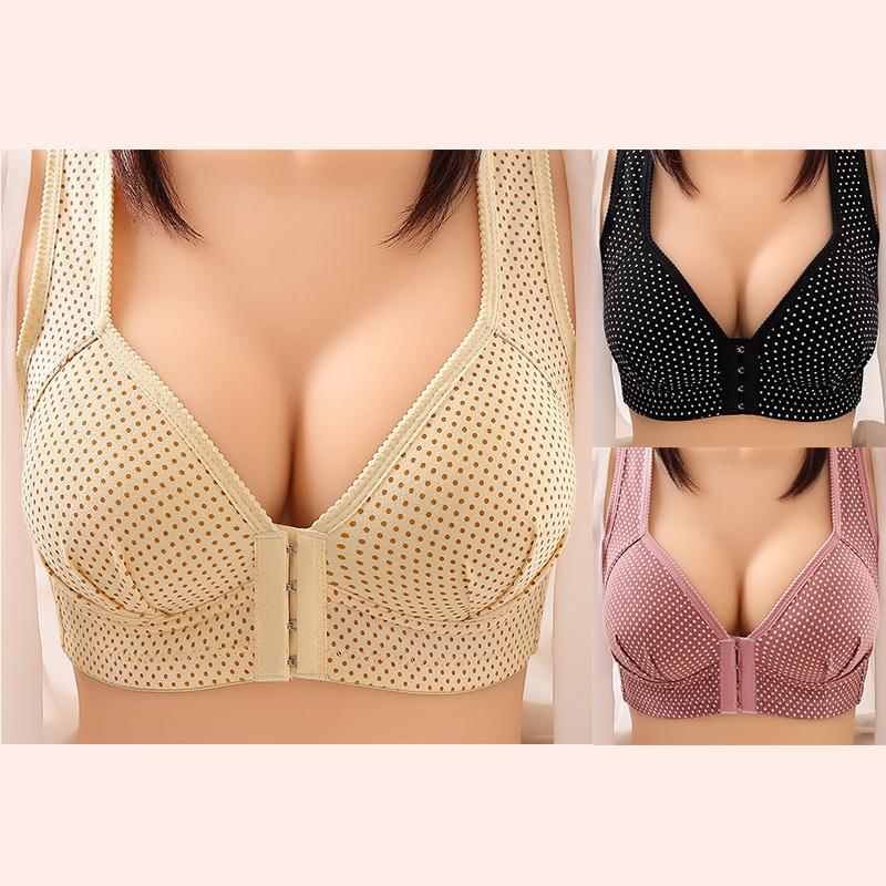 🔥Seamless Sexy  Fashion Push Up Bras Wire Free Lingerie Full Cup Bralette Cotton🔥